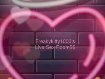 freakykitty1000 from Chaturbate is Freechat