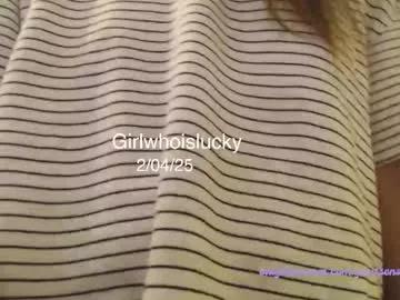 girlwhoislucky from Chaturbate is Freechat