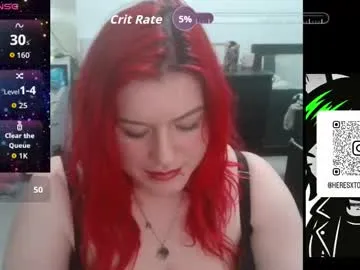 kind_stella — tips go towards a new chair lol   #bigboobs #lovense #redhead #british #irish [804 tokens remaining]