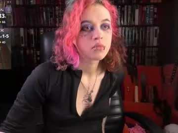 noellegothicshadow — GOAL: SHOW HAND TATTOO [13 tokens remaining] HEW HAIR COLOR #REDHEAD!! >:3 #teen #bdsm #redhead #skinny #goth