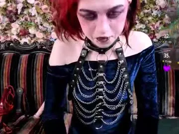 noellegothicshadow — GOAL: SLAP ASS WITH PADDLE X10 [2 tokens remaining] YOUR NEW GOTHIC OBSESSION! #teen #bdsm #redhead #skinny #goth