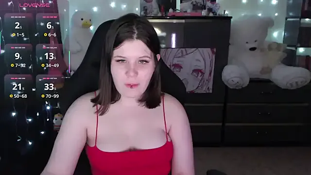 AmyVibess — Eye contact and suck fingers