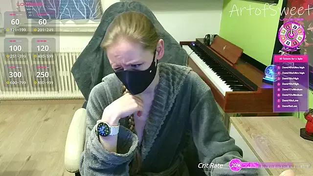 ArtofSweet from StripChat is Freechat