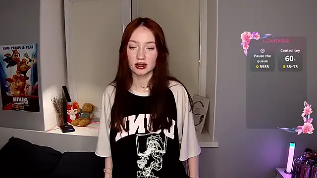 belly_swan — top off + massage boobs