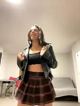 coquette15 — Strip tease + 2 Fingers in pussy