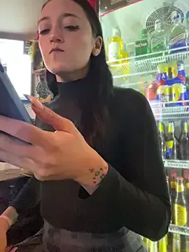 Lia__white — Finger in bathroom (slow) 