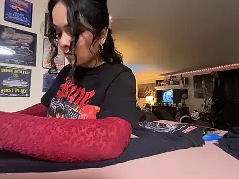Prettyghost_666 from StripChat is Freechat